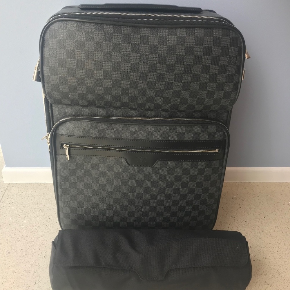 Louis Vuitton Travel Carry On Pegase 55 Damier Gra
